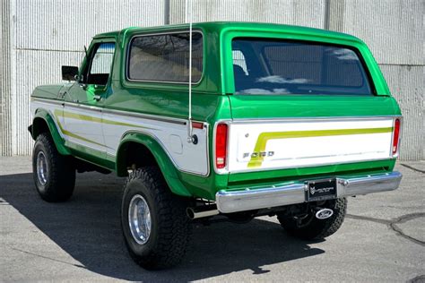 1978 Ford Bronco 42725 Miles Green Ford 429 Cobra Automatic For Sale