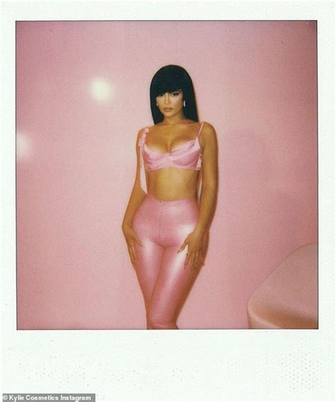 Kylie Jenner Poses In Pink As She Teases Something Is Coming Daily
