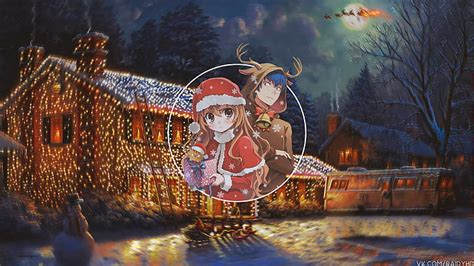 Best Hd Wallpaper Anime Christmas Background