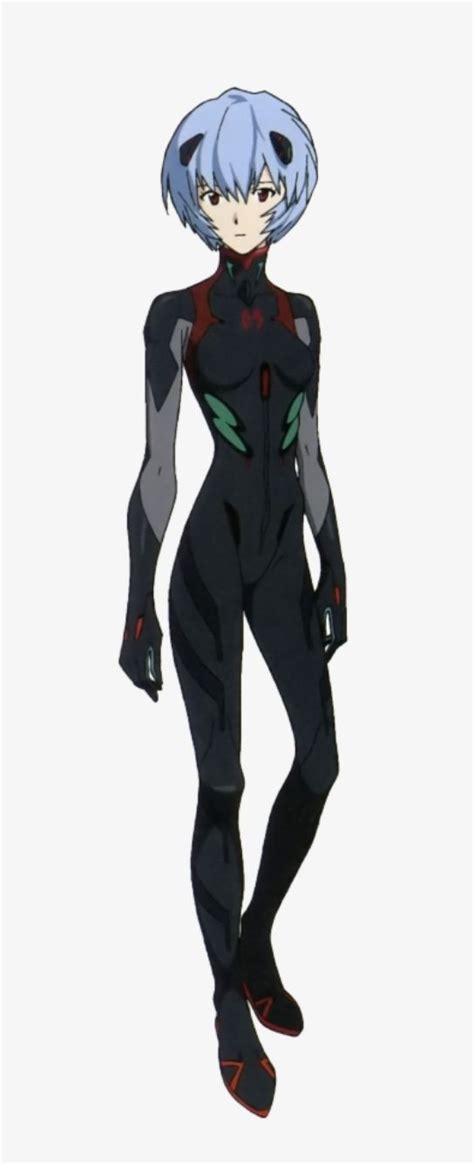 Rei Ayanami From Neon Genesis Evangelion In Black Plug Suit Rei
