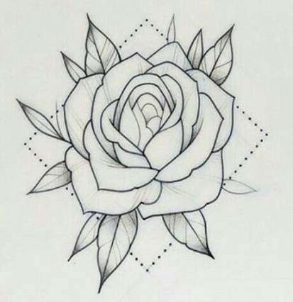 See more ideas about tattoo outline, rose tattoo, rose tattoos. 46+ Ideas Rose Tattoo Drawing Outline in 2020 | Rose ...