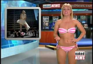 Naked News Anchor Has Awesome Nip Slip Video Ebaum S World