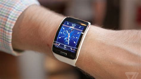 Samsung Gear S Wearing The Most Powerful Smartwatch Yet The Verge