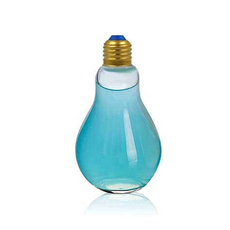 Wholesale Light Bulb Shape Glass Jar Glass Bulb Jar With Lid High