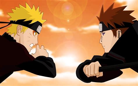 Hd Image Of Naruto Vs Pain Image Of Anime Guys Naruto