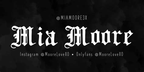 Mia Moore Onlyfans Moorelovexo Review Leaks Videos Nudes