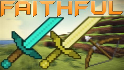 Minecraft Pvp Texture Pack Faithful Short Swords Edit Resourcepack 1710 187 18 Review