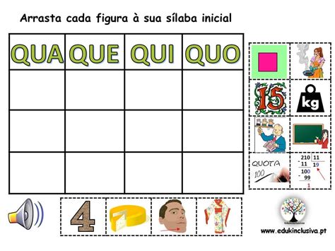 Atividades Com Qua Que Qui Quo 2 Ano
