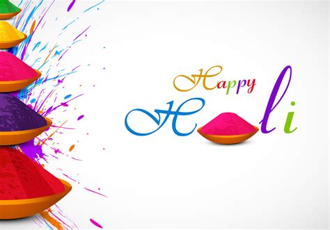 Holi Card With Powder Color Download Free Vector Art Stock Graphics