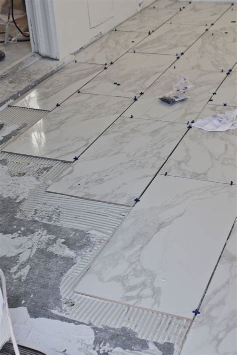 How To Lay Tile On A Bathroom Floor Flooring Ideas