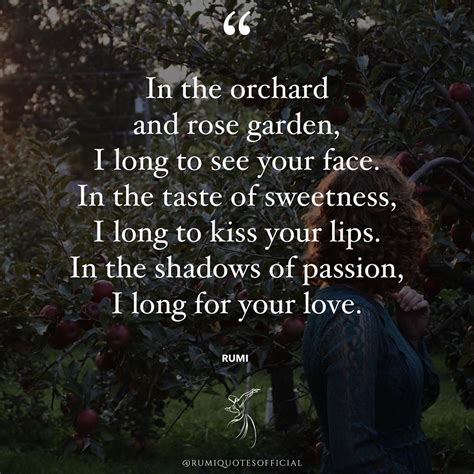 Rumi Quotes Official On Instagram In The Orchard And Rose Garden I