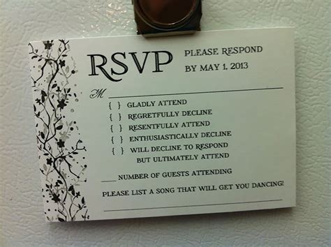 9 Hilarious Wedding Invitations That Simply Cant Be