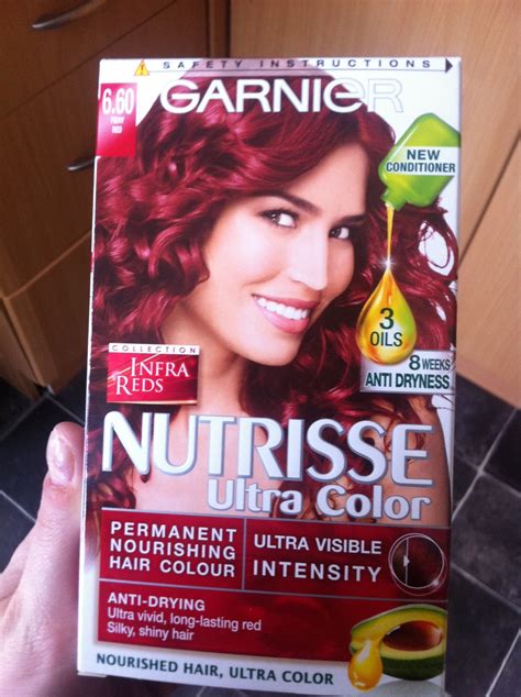Live intense colour 043 red passion hair dye + 2 shades. Bits 'n' Beautys: Hair we go again......(From disaster to ...