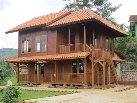 Perpaduan warna coklat dan putih. Kumpulan Gambar Rumah Kayu Sederhana Simple Dan Minimalis ...