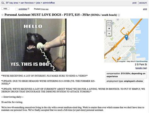 Wacky Craigslist Ad Shows What’s Legal In Seeking Household Help