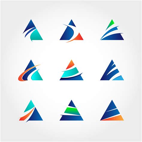 Triangle Logo Collection Download Free Vectors Clipart Graphics