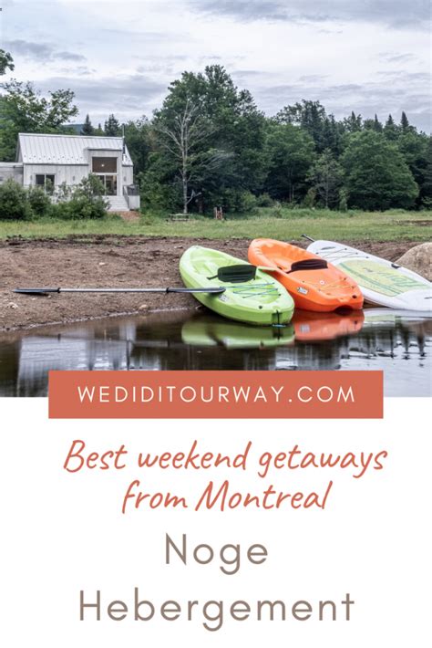A weekend trip from Montreal at Nöge hébergement, glamping in Quebec ...