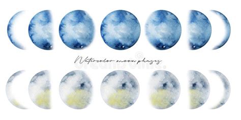 Artistic Moon On Abstract Decoration Isolated Stock Vector