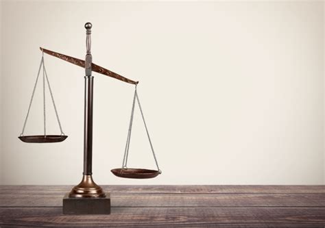 Scales Of Justice Tilting Appellate Insight