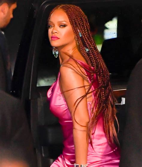 Ombre kanekalon braiding hair jumbo braiding hair synthetic hair extensions for braiding crochet twist box braids 24inch 5 packs (wine red). Rihanna's Long Knotless Box Braids (Color 35) | 15 ...