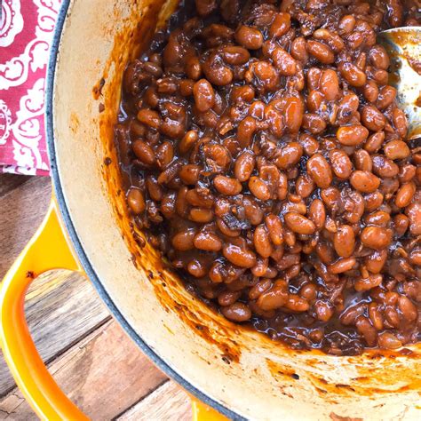 making baked beans from scratch peanut butter recipe