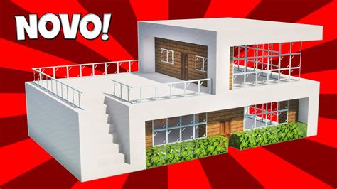 Minecraft Como Construir Uma Pequena Casa Moderna Tuto Doovi My XXX