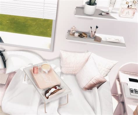 Pastel Pink Bedroom Sims 4