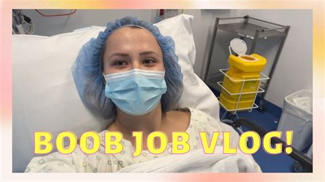 Boob Job Vlog My Breast Augmentation Youtube
