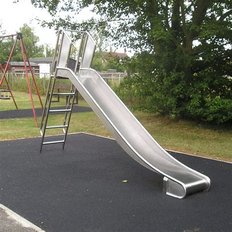 Try to keep it under four feet long, for the sake of logistics. Free Standing Stainless Steel Childrens Playground Slide ...