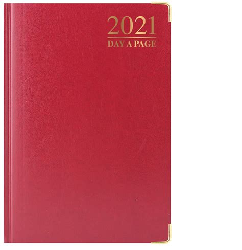 Buy Luxury 2023 Day To Page Diary Padded Front And Hardback Cover Gilt