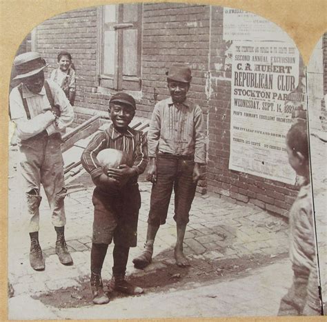 1892 Rare Victorian Interracial African American and White Real Photo
