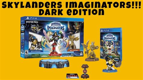 Skylanders Imaginators Unboxing Eerste Indruk Van De Dark Edition Set