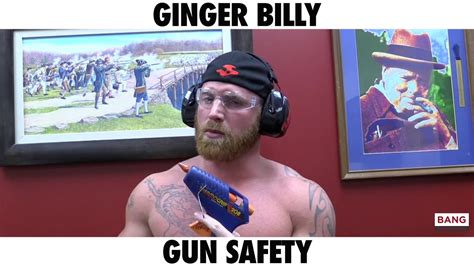 Comedian Ginger Billy Gun Safety Lol Funny Laugh Comedy