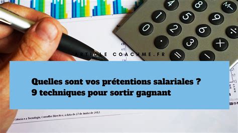 Se démarquer et attirez l'attention : Modele De Pretention Salariale Pdf