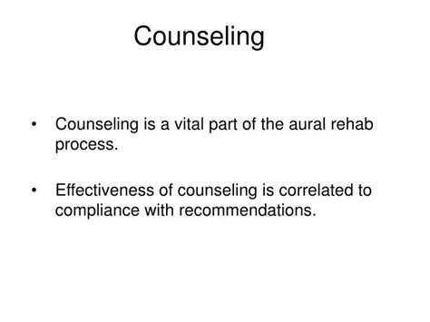 Ppt Counseling Powerpoint Presentation Free Download Id1905684
