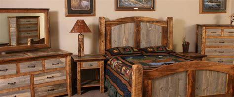 Reclaimed Barnwood Bedroom Blue Ridge Log Works