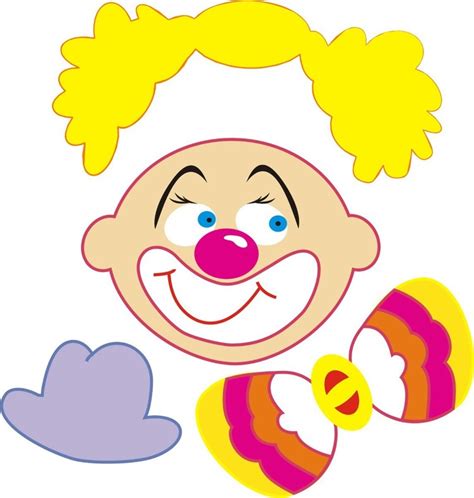 Ausmalbild glücklicher clown ausmalbilder kostenlos zum ausdrucken clown schablone zum ausdrucken übungsmaterial gratis für sehtraining. Clown basteln mit Kindern aus Tonpapier, Klorollen, Pappteller und Co.