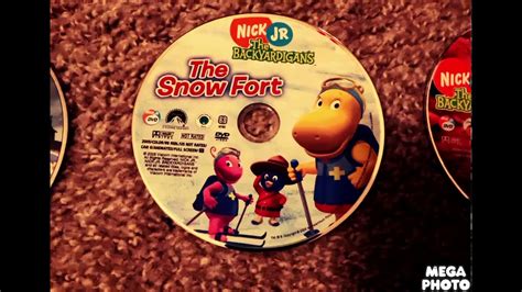 My The Backyardigans Dvd Collection Disc Label Youtube