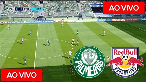 Palmeiras X Bragantino Ao Vivo Com Imagens Jogo De Hoje Assista