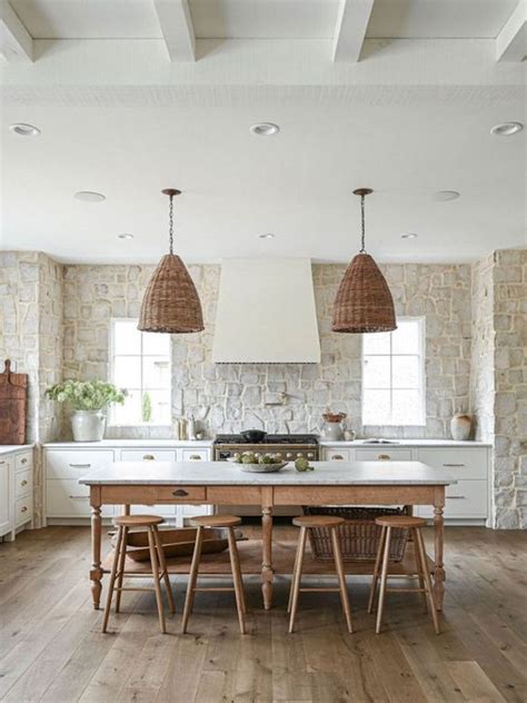 An Elevated Rustic Dreamy Stone Kitchen Becki Owens Blog