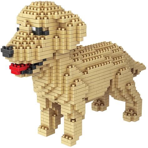 Now reduced · the perfect gift · individual design Dog Breed 3-D Block Puzzle- Golden Retriever | Bits and Pieces