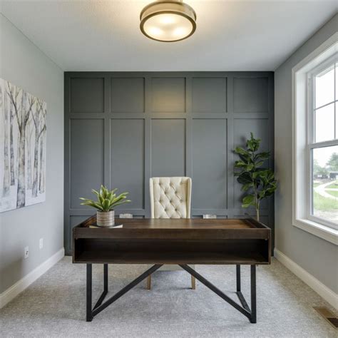 Best accent wall colors for home office