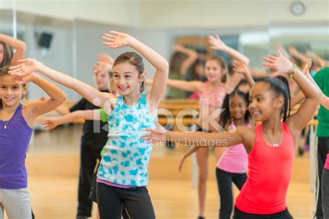 Kids Zumba Dance Fitness Stock Photo Royalty Free Freeimages