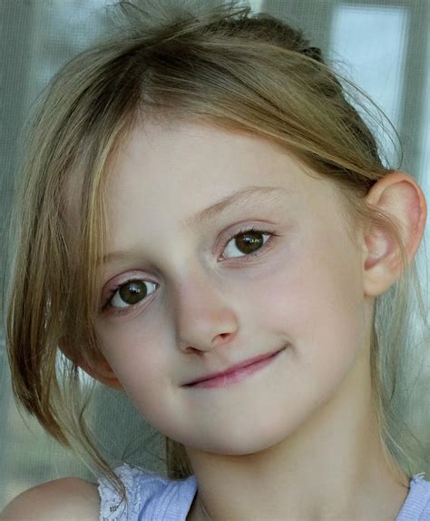An Ash Blonde Little Girl With Hazel Eyes Photograph By Derrick Neill