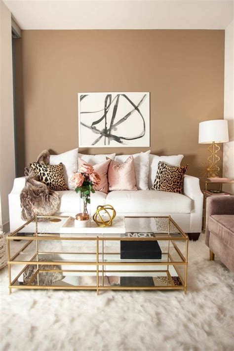 Muebles Para Salas Modernas Color Dorado Decoracion