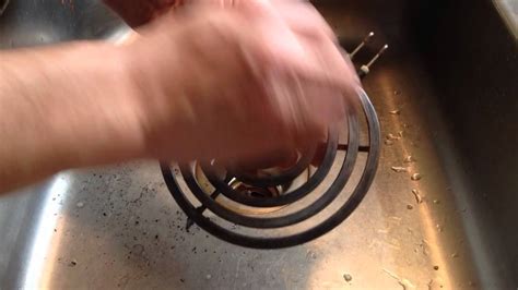Once they are cool, you can remove the burners and unplug them. Clean Your Dirty Electric Stove Coils With Tin Foil - YouTube