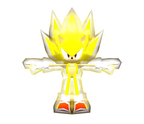 Pc Computer Sonic Heroes Super Sonic The Models Resource