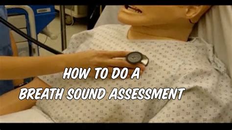 Breath Sound Assessment Medical Review Youtube