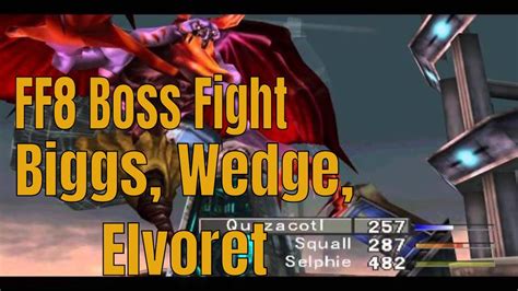Final Fantasy Viii Hd Biggs And Wedge Elvoret Boss Fight Youtube