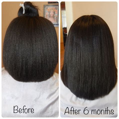 Mskibibis 6 Months Hair Journey Length Check Learn How She Used A Sew In Weave To Retain